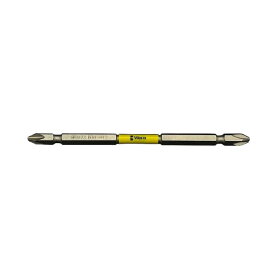 Wera ヴェラ 両頭プラスビット 日本仕様 バイトーション 六角軸 プラス2番 長さ125mm 851/23 BTH yellow PH2 x125（05344202001）