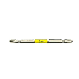 Wera ヴェラ 両頭プラスビット 日本仕様 バイトーション 六角軸 プラス3番 長さ110mm 851/23 BTH yellow PH3 x110（05344204001）