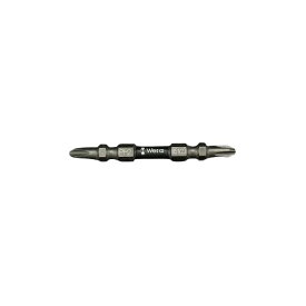 Wera ヴェラ ダイヤモンド 両頭ビット 日本仕様 バイトーション 六角軸 スリム インパクト プラス2番 長さ65mm 851/23 R BTH IMP DC PH2 x65（05344215001）