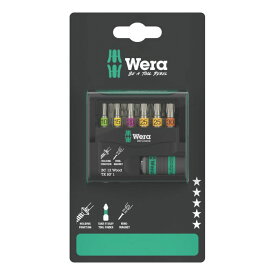 Wera ヴェラ ビットチェック12 ウッド TX HF 1 木工用 ラピダプタービットホルダー付き　Bit-Check 12 Wood TX HF 1 SB（05073641001）