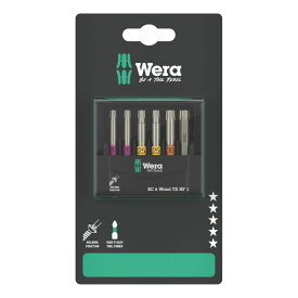 Wera ヴェラ ビットチェック6 ウッド TX HF 1 木工用　Bit-Check 6 Wood TX HF 1 SB（05073639001）