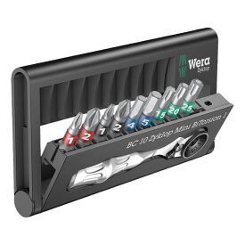 Wera ヴェラ ビットチェック10 チクロップミニ1 バイトーションビットセット　Bit-Check 10 Zyklop Mini BiTorsion 1（05057418001）