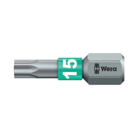 Wera ヴェラ バイトーショントルクスビット　867/1 BTZ TORX TX 15 x 25 mm（05066122001）