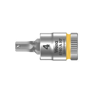 Wera ���F�� 1/4 HF �Z�p�r�b�g�\�P�b�g 4mm�@8740 A HF Hex-Plus 4 mm x 28 mm�i05003333001�j