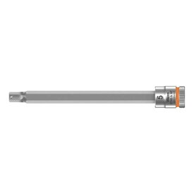 Wera ヴェラ 1/4" HF 六角ビットソケット 5mm　8740 A HF Hex-Plus 5 mm x 100 mm（05003336001）