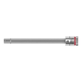 Wera ヴェラ 1/4" HF 六角ビットソケット 6mm　8740 A HF Hex-Plus 6 mm x 100 mm（05003338001）