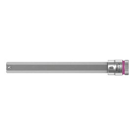 Wera ヴェラ 1/4" HF 六角ビットソケット 8mm　8740 A HF Hex-Plus 8 mm x 100 mm（05003340001）