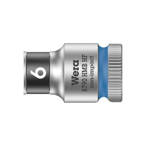 Wera ���F�� 3/8 HF �\�P�b�g 6mm�@8790 HMB HF 6 mm x 29 mm�i05003740001�j