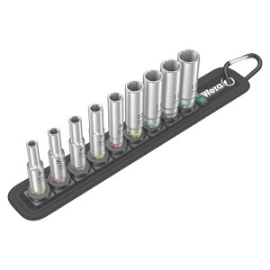 Wera ���F�� 1/4 �f�B�[�v�\�P�b�g�Z�b�g 9�� �\�P�b�g�z���_�[�t���@Belt A Deep 1�i05004525001�j