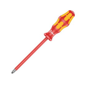 Wera ヴェラ VDE 絶縁プラスドライバー レーザーチップ 162 i VDE PH 2 x 100mm（05006154001）