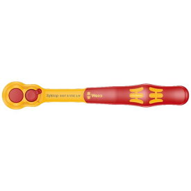 Wera ヴェラ VDE 絶縁 3/8" チクロップラチェットハンドル　8007 B VDE Ratchet　全長230mm（05004966001）