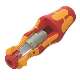 Wera ヴェラ VDE 絶縁　差替式ラチェット機能付き ビットホルダー　837 i RA Kraftform Bitholding screwdriver（05057490001）