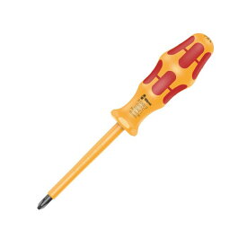 Wera ヴェラ VDE 絶縁プラスドライバー ブラックポイントチップ 1062 i PH 2 x 100 mm（05051603001）