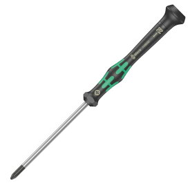 Wera ヴェラ 精密ポジドライブドライバー　2055 Micro PZ 1 x 80 mm（05118032001）