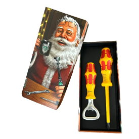 Wera ヴェラ VDE 絶縁プラスドライバー＆ボトルオープナーセット Kraftform Christmas 2023 （05134924001）