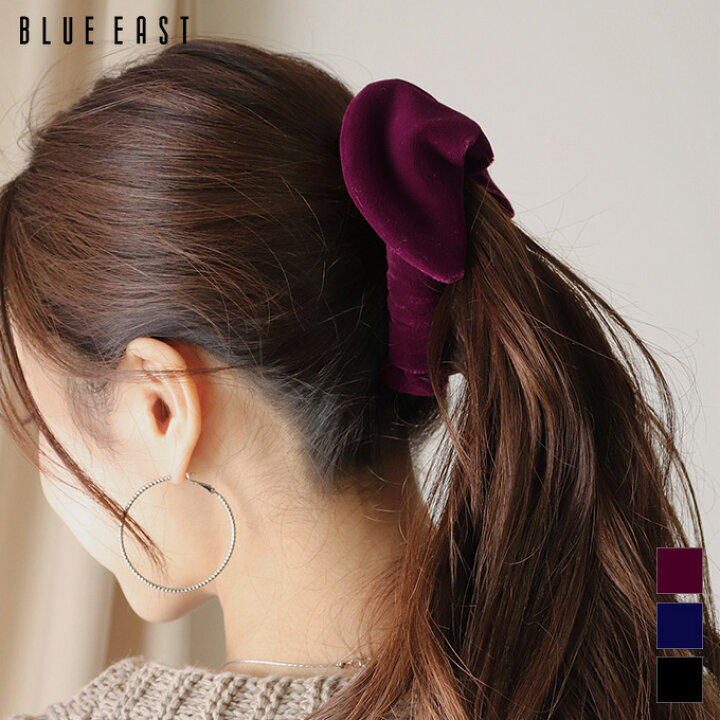 楽天市場 送料無料 リボンバナナクリップ レディース バナナクリップ ヘアアクセ ヘアアクセサリー ベロア ヘアアレンジ 簡単 可愛い シンプル Blueeast ネコポス ｂｌｕｅｅａｓｔ ブルーイースト