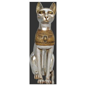 代引不可-古代エジプト・神聖なネコ（猫）B【2体セット】　ビッグフィギュア（等身大フィギュア）送料別途見積