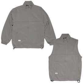 チアーズ アーバン エクスプロレーション Cheers Urban Exploration ジャケット ベスト アウター 袖取り外し可 M-XLサイズ グレー メンズ 2WAY WB JKT -GREY-