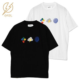 ライゾー RAIZO Tシャツ メンズ 半袖 ブラック/ホワイト M-L ICON T -2.COLOR-