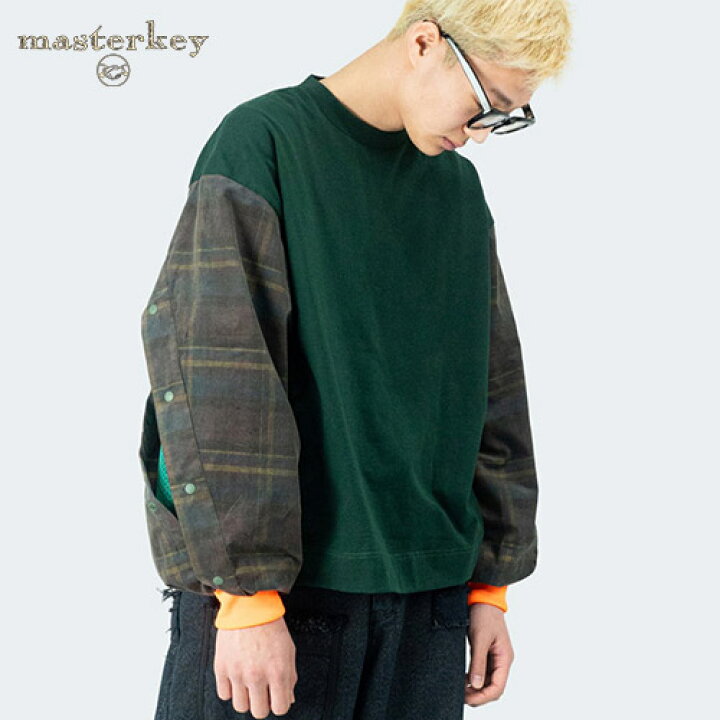 楽天市場】マスターキー masterkey シャツロンT メンズ 長袖 グリーン 