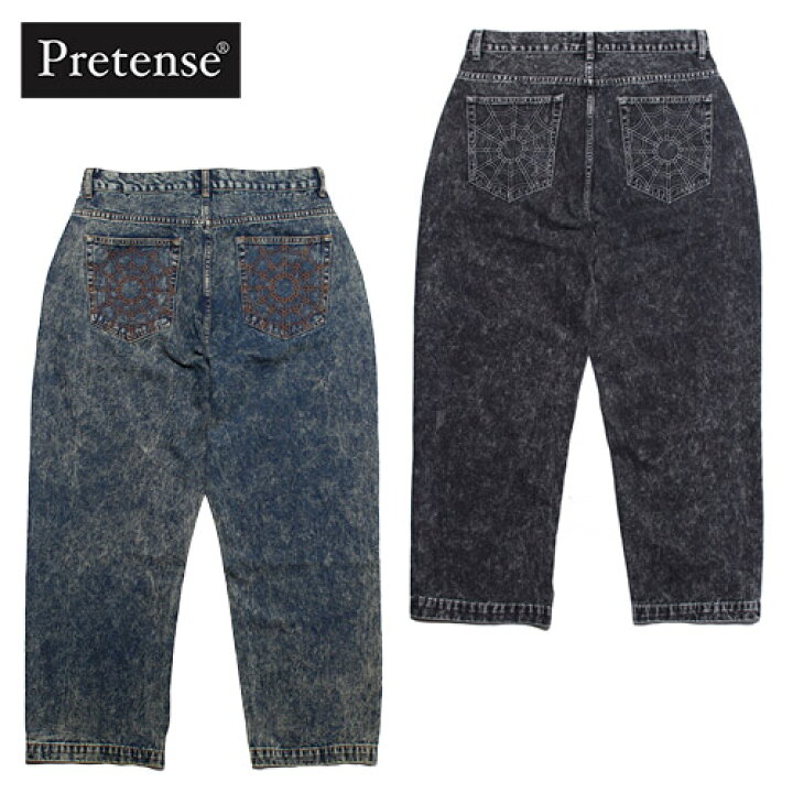 楽天市場】プリテンス Pretense デニムパンツ ジーンズ ジーパン 
