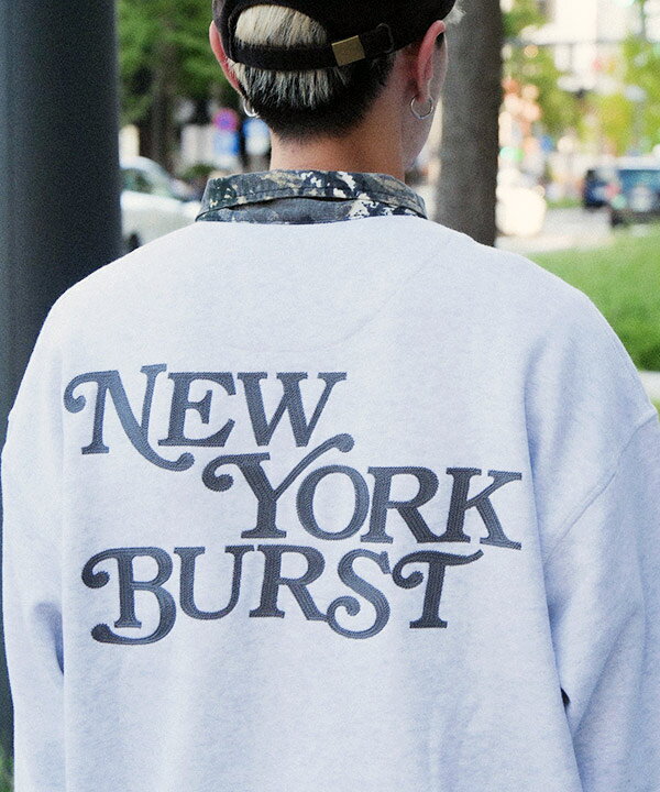 楽天市場】NEW YORK BURST NYB ニューヨークバースト ハーフジップ 