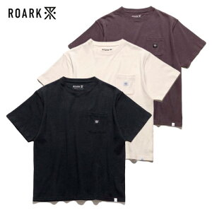���A�[�N ROARK T�V���c �����Y ���� �|�P�b�g �w���v�R�b�g�� M-XL �u���b�N/�z���C�g/�u���E�� H/W HEMPCOTTON S/S TEE (RTJH1220)