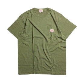 BIG MIKE ビッグマイク SUNGLASSES POCKET TEE メンズ/レディース ホワイト/ブラック/オリーブグリーン/ネイビー/グレー/キャメル/ワインレッド M-XL【Tシャツ 半袖 ヘビーウェイト ポケット サングラスポケット 無地 おしゃれ ブランド アメカジ 白 黒 カーキ 赤】