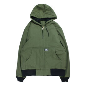 BIG MIKE ビッグマイク DUCK BOA HOODIE JACKET メンズ ブルーグレー/ブラック/オリーブ M-XL【フードジャケット ボアジャケット マウンテンパーカー ジャケット アウター ボア 裏地 暖かい おしゃれ ブランド アメカジ アウトドア アメカジブランド 黒 カーキ】