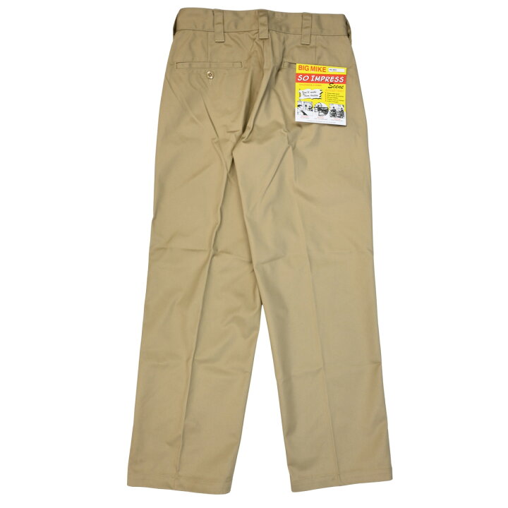 楽天市場】BIG MIKE ビッグマイク TC Twill No Tack Chino Work Pants 