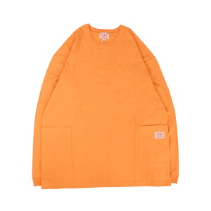 BIG MIKE �r�b�O�}�C�N US COTTON 10oz W POCKET L/S TEE �����Y/���f�B�[�X �X�~�N��/�I�����W/�u���[/�`���R�[��/�z���C�g/�I���[�u/�T���h M-XL �yT�V���c ���� ����T�V���c �|�P�b�g US�R�b�g�� �u����