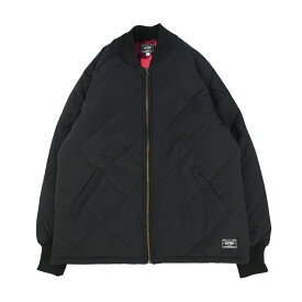 BIG MIKE ビッグマイク QUILTING FREEZER JACKET メンズ グレージュ/ブルーグレー/ブラック M-XL【フリーザージャケット ナイロンジャケット ジャケット ワークジャケット アウター キルティング 中綿 ブランド おしゃれ アメカジ 青 黒】