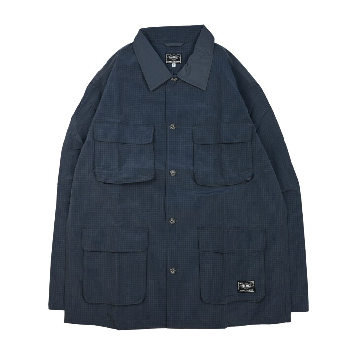 楽天市場】BIG MIKE ビッグマイク Nylon Rip Fatigue Jacket メンズ 