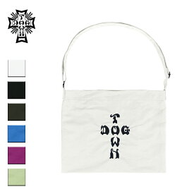 【送料無料】 DOGTOWN ドッグタウン CROSS LETTER SACOCHE メンズ/レディース エクリュ/ブラック/ディープカーキ/ネイビー/パープル/ライム OS DT-B-007 【サコッシュ レターバッグ ショルダーバッグ クロスロゴ ブランド スケートブランド スケート サーフ 白 黒 青 紫 緑】