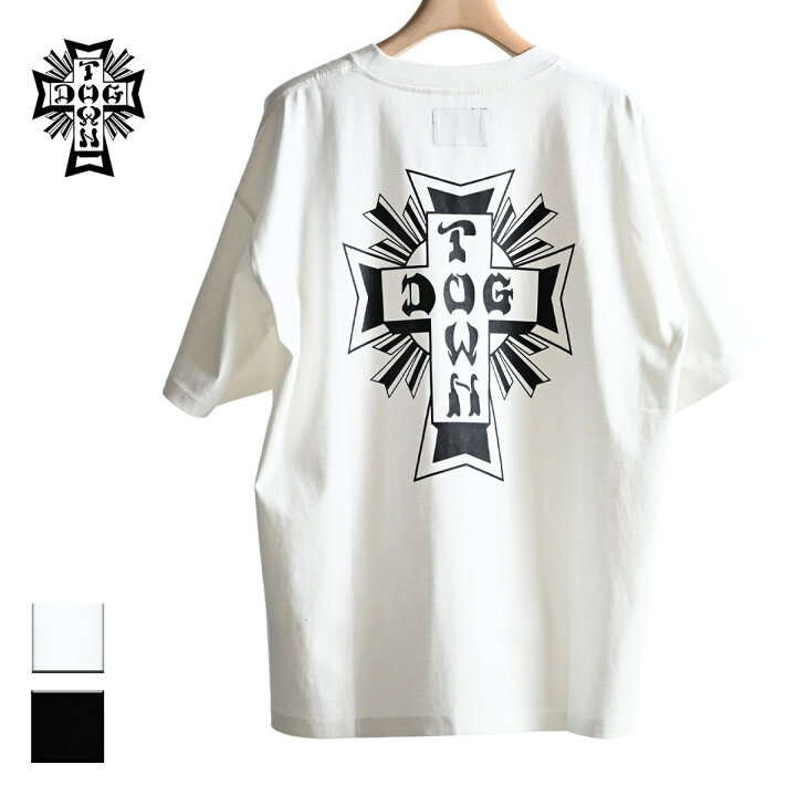 楽天市場】DOGTOWN ドッグタウン CROSS LOGO T-SHIRT メンズ 