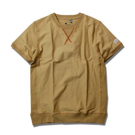 feel so easy/WEST SHORE ウエストショア SHORT SLEEVE ATHLETIC メンズ/レディース ホワイト/ネイビー/キャメル/カーキ M-L