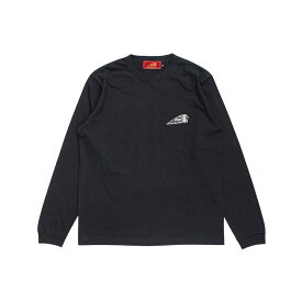 Indian インディアン Basic L/S tee head mark メンズ/レディース ブラック/ホワイト M-XL【インディアンモトサイクル インディアンモーターサイクル Tシャツ 長袖 長袖Tシャツ ロングTシャツ ロンT ロゴ ブランドロゴ 胸ロゴ ブランド おしゃれ 黒 白】