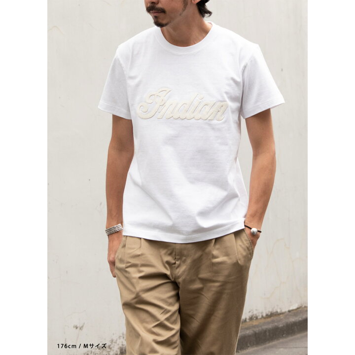 楽天市場】Indian インディアン Heavy weight S/S T-shirt felt メンズ 