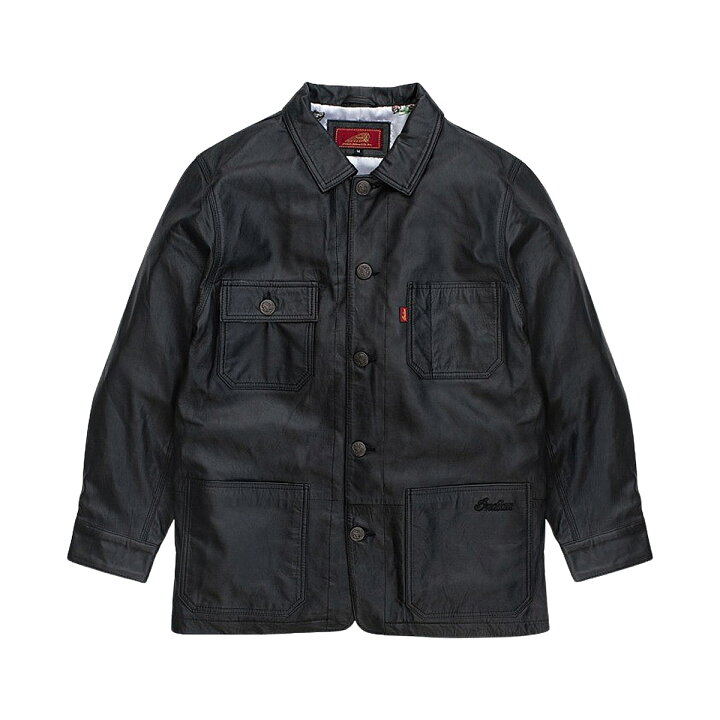 楽天市場】Indian インディアン Leather coverall jacket メンズ 