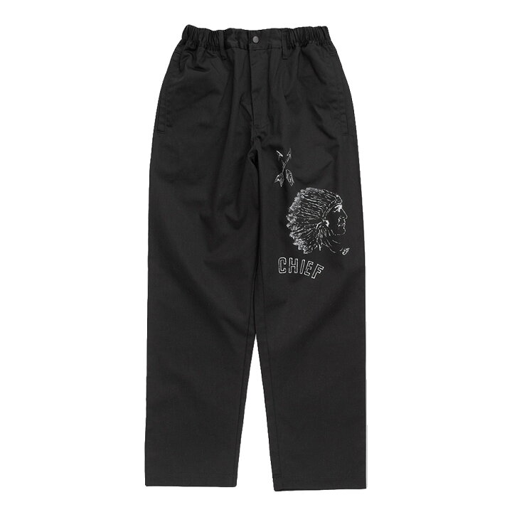 楽天市場】Indian インディアン Easy pants hand painted prints CHIEF 
