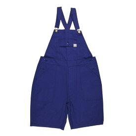 Le Pigeon Voyageur ル ピジョン ヴォワイヤジュール WORK SHORT OVERALL メンズ/レディース ベージュ/ブラック/インクブルー S-L PGB2-26M010【オーバーオール ショート丈 ショートオーバーオール 作業着 サロペット おしゃれ ブランド フレンチブランド 黒 青】