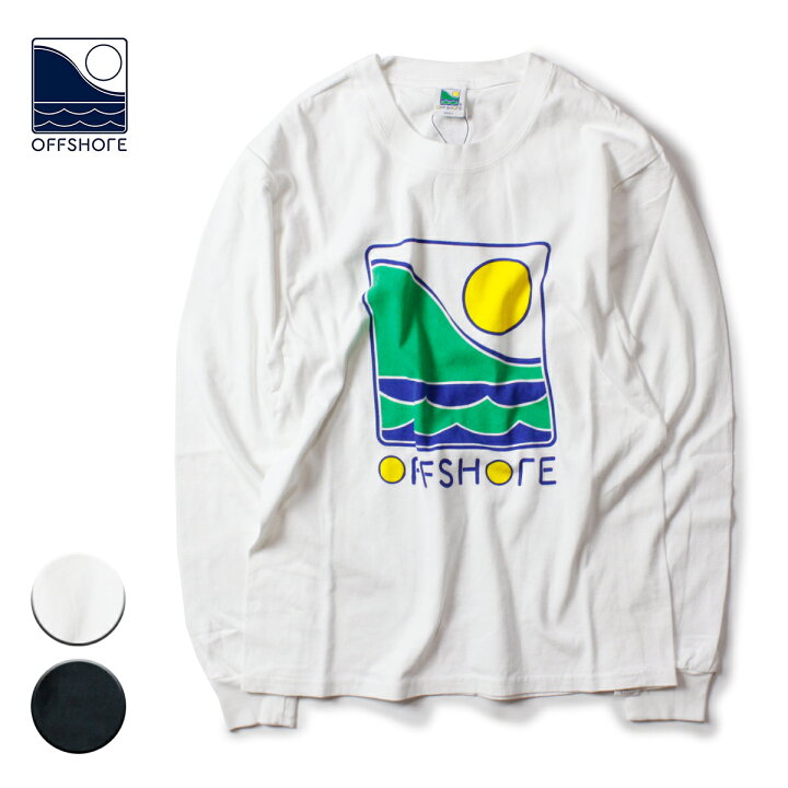 楽天市場 Offshore オフショア Color Logo L S Tee メンズ レディース ホワイト ブラック S Xl Os19 1cs 001 Tシャツ 長袖 ロンt ロゴ おしゃれ ブランドロゴ ブランド サーフ サーフファッション サーフブランド 白 黒 Blueism