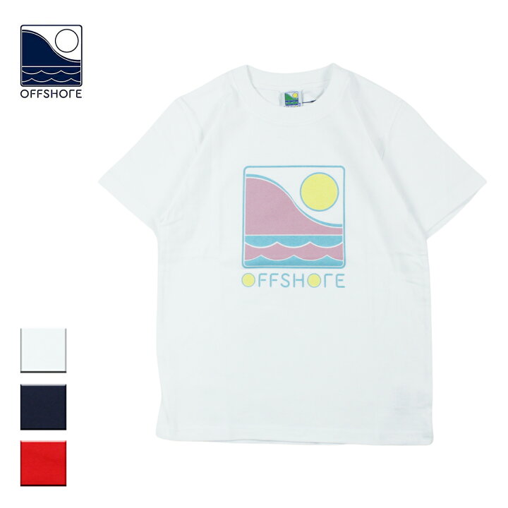 楽天市場 Offshore オフショア Rainbow Logotee キッズ ホワイト ネイビー レッド 1 140 Os22 2cs 011 Tシャツ 半袖 子供 子供用 子供服 子ども 子ども用 子ども服 男の子 女の子 ブランドロゴ ロゴ サーフ サーフブランド おしゃれ ブランド 白 紺 赤 Blueism