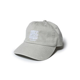 SALT&MUGS ソルトアンドマグス PSYCHEDELIC LOGO PIGMENT CAP メンズ/レディース チャコール/カーキ/レッド FREE SMGD022【キャップ 帽子 ロゴ ブランドロゴ 刺繍 刺?ロゴ カリフォルニア ロサンゼルス サーフ スケート おしゃれ ブランド 黒 赤】