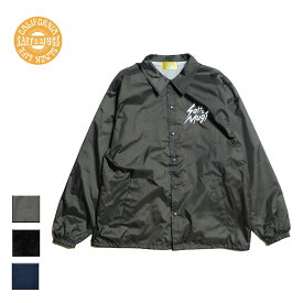 【送料無料】 SALT&MUGS ソルトアンドマグス Jail Boarder Coach Jacket メンズ/レディース グレー/ブラック/ネイビー M-XL 【コーチジャケット ウィンドブレーカー ナイロンジャケット ジャケット スケートボード カリフォルニア ロサンゼルス サーフ ブランド 黒 紺】