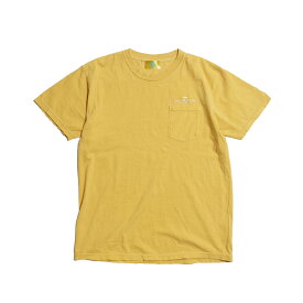 SALT&MUGS ソルトアンドマグス Old Logo Pkt Tee メンズ/レディース ブラック/イエロー/グリーン/バーガンディ M-XL SMSST043【Tシャツ 半袖 半袖Tシャツ ポケット ポケットTシャツ カリフォルニア ロサンゼルス サーフ スケート おしゃれ ブランド 黒 黄色 緑 紫】