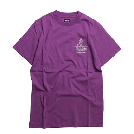 SOUYU OUTFITTERS ソーユーアウトフィッターズ SOUYUMAN TEE メンズ/レディース パープル/ホワイト/オリーブ XS-XL【Tシャツ 半袖 カットソー キャラクター カジュアル おしゃれ かわいい ブランド アウトドア サーフ 紫 白 カーキ】