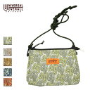 UNIVERSAL OVERALL ユニバーサルオーバーオール ペイズリー柄サコッシュ レディース/メンズ ホワイト/ラベンダー/モカ/グレー/オレンジ OS UVO-095 【サコッシュ バッグ ポーチ ショルダーバッグ カラビナ ペイズリー おしゃれ かわいい 可愛い ブランド】