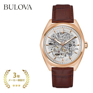 BULOVA �u���[�o 97A175 �N���V�b�N �T�[�x�C���[ �����Y �u���E��×���[�Y�S�[���h 41mm �y�r���v ���v �������� �X�e�����X�X�`�[�� �X�P���g�� 3�C���h�� �~�l�����K���X �~�` ���v ���v�X�g��