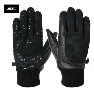 ST line �G�X�e�B���C�� G-Class LEATHER �����Y/���f�B�[�X �u���b�N M-XL �y�O���[�u ��� ���U�[�O���[�u �X�}�z�Ή� �O���b�v ���U�[ �{�v �X�E�F�[�h �X�G�[�h �h�� ���]�� �s�X�g BMX �X�P�[�g�{